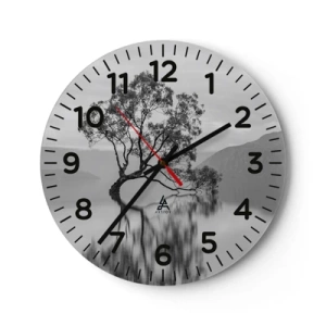 Horloge murale - Pendule murale - Un tel pays existe - 30x30 cm