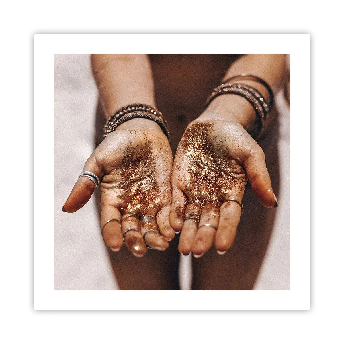 Affiche - Poster - Un don pour vous - 50x50 cm