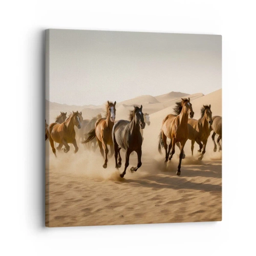 Impression sur toile - Image sur toile - Libre comme le vent - 30x30 cm