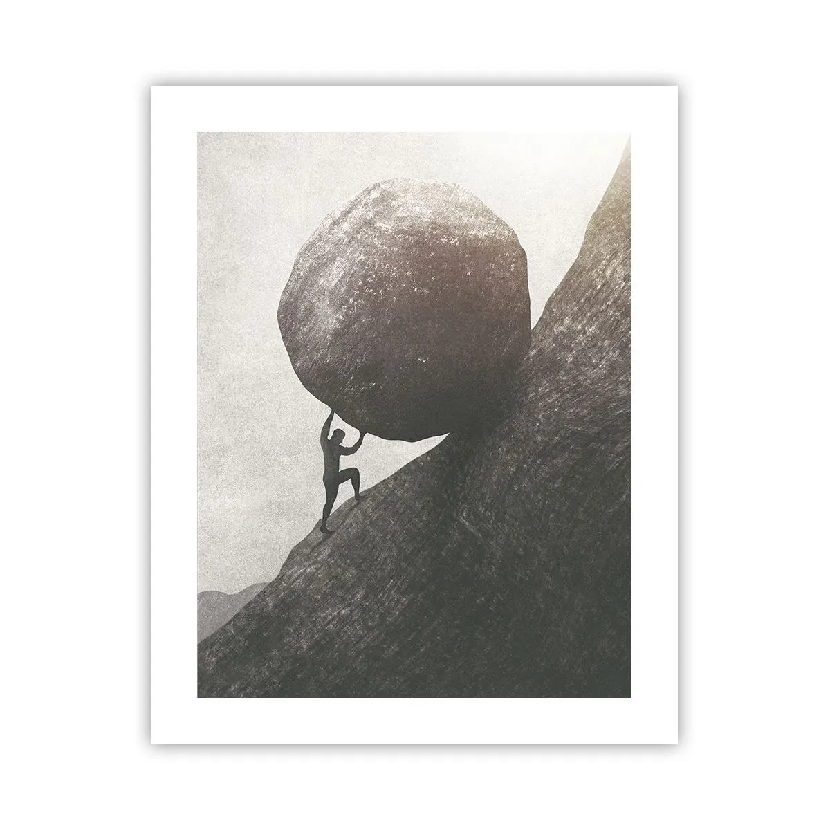 Affiche - Poster - Je crois contre tout espoir - 40x50 cm