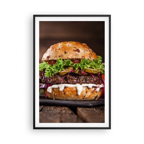 Affiche dans un cadre noir - Poster - American dream - 61x91 cm