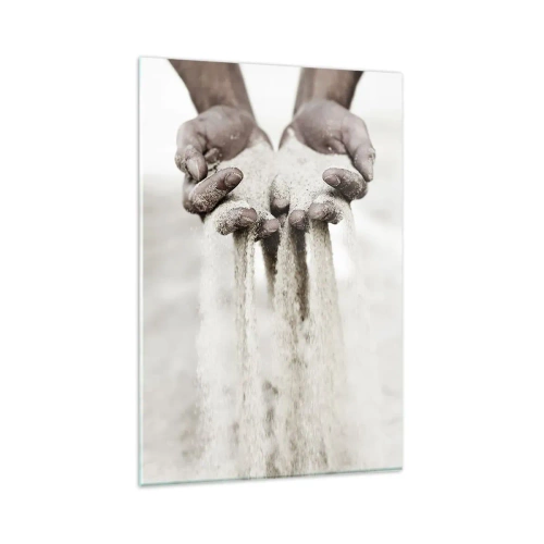 Impression sur verre - Image sur verre - Avec ces mains… - 80x120 cm