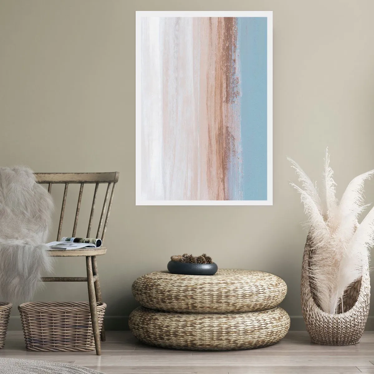 Affiche - Poster - Paysage ambigu - 70x100 cm