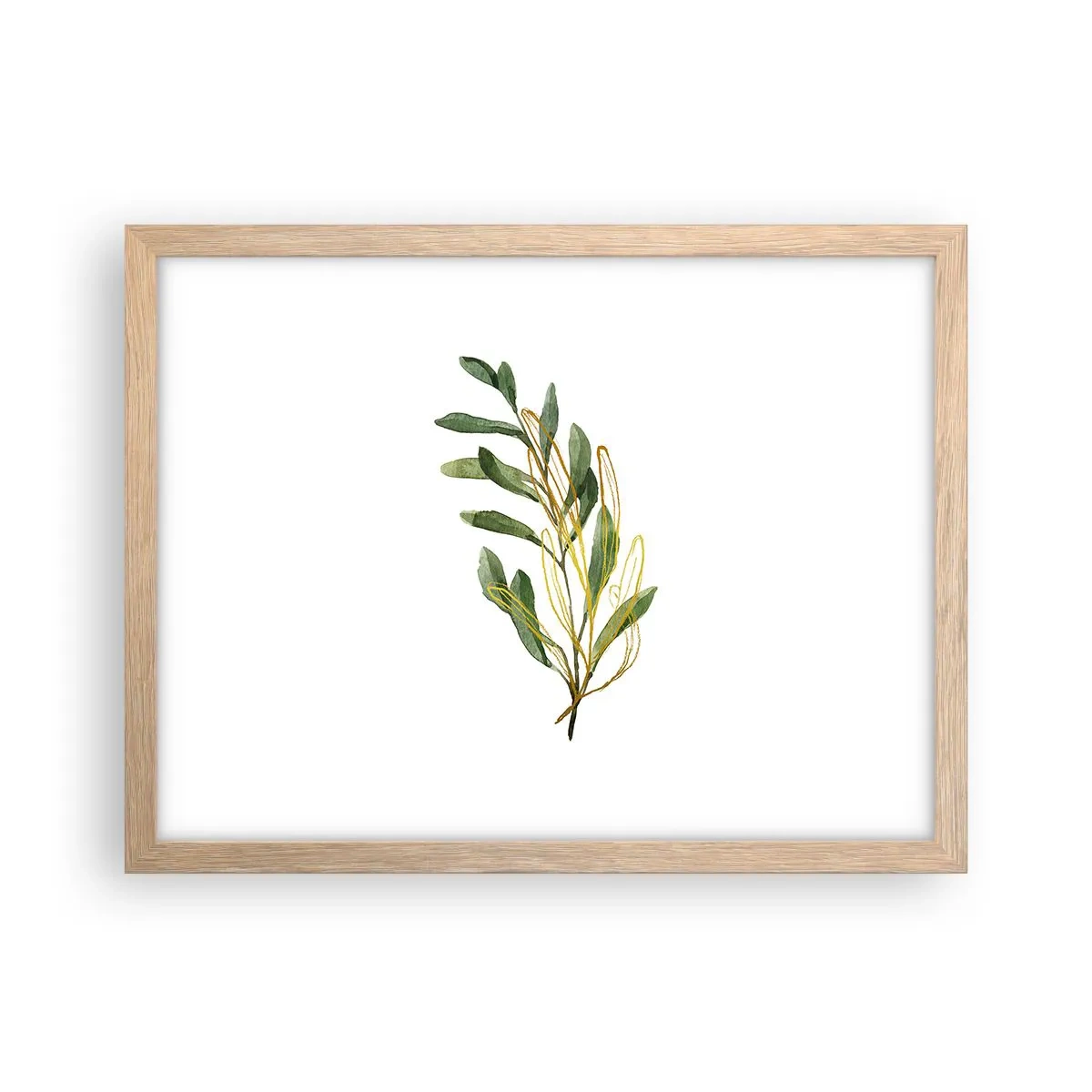 Affiche dans un chêne clair - Poster - Tout ce qui est bon - 40x30 cm