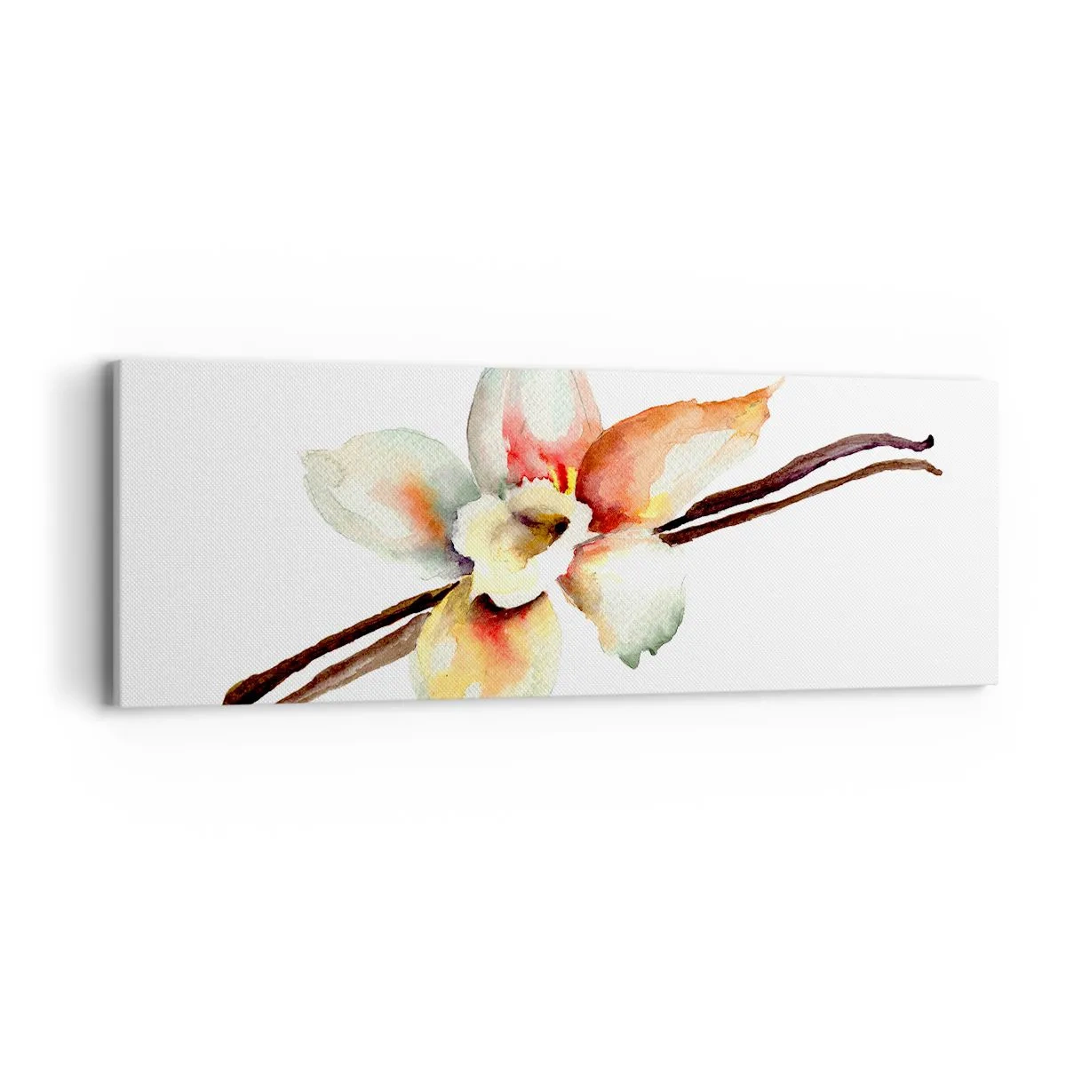 Impression sur toile - Image sur toile - Douceur de couleur renversée - 90x30 cm