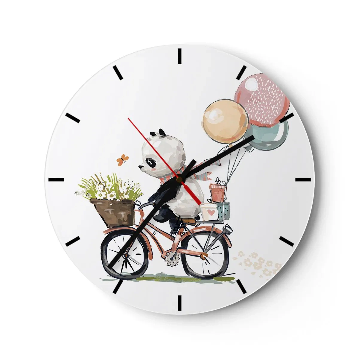 Horloge murale - Pendule murale - Jour de chance - 40x40 cm