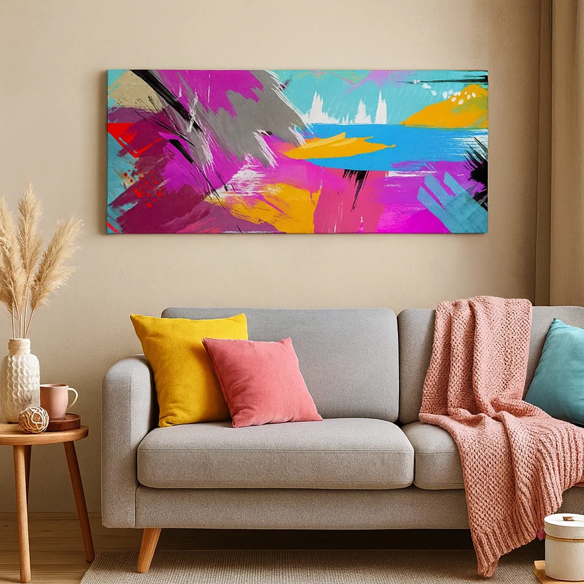 Impression sur toile - Image sur toile - Maz, maz, maz encore une fois - 30x30 cm