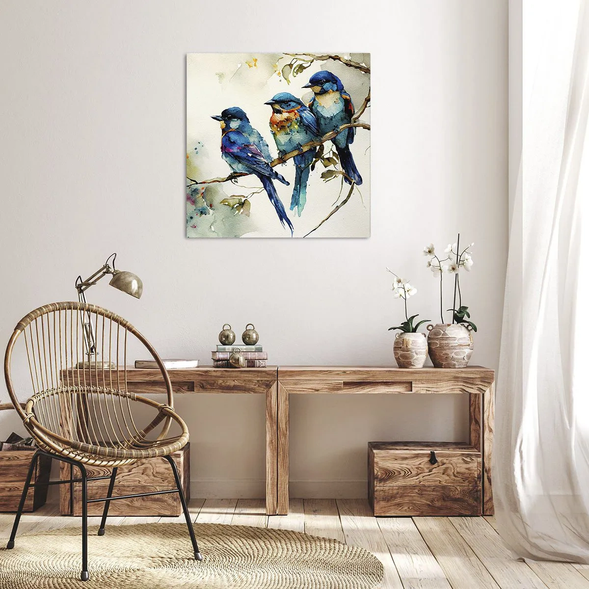 Impression sur toile - Image sur toile - A-t-il été offensé ? - 60x60 cm