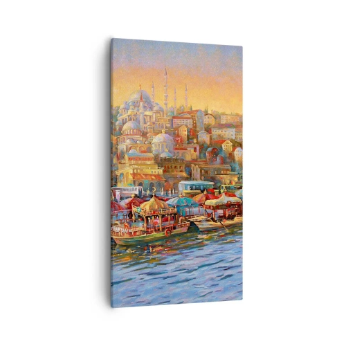 Impression sur toile - Image sur toile - Conte d'Istanbul - 55x100 cm