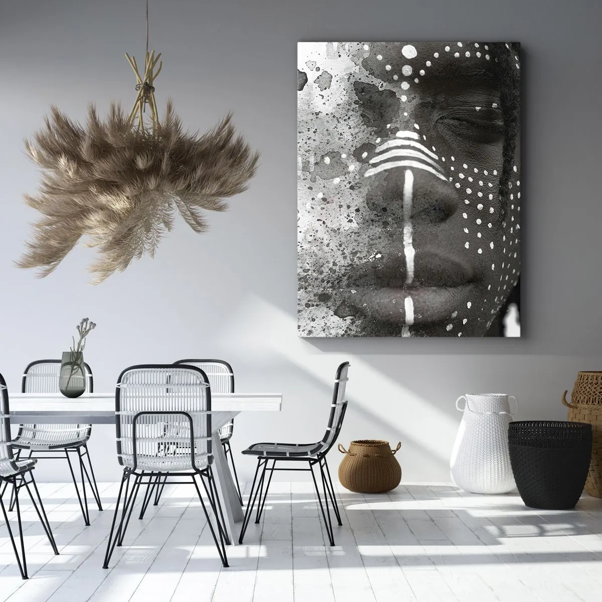 Impression sur toile - Image sur toile - Découvrez l'esprit primal - 55x100 cm