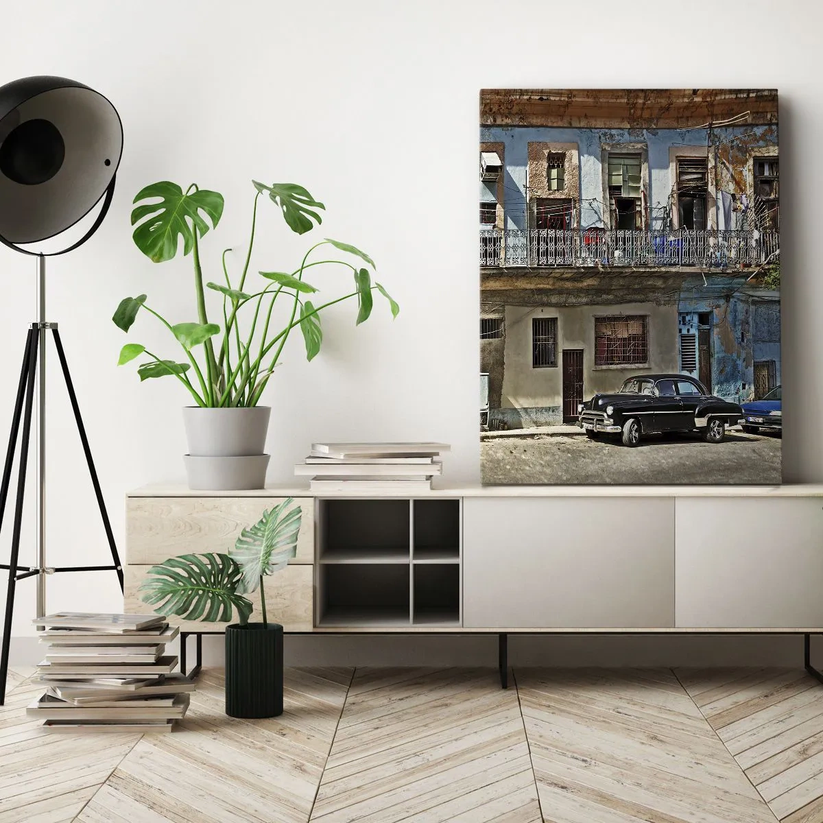 Impression sur toile - Image sur toile - Climat hawaïen - 55x100 cm