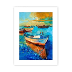 Affiche - Poster - Dans la baie du sud - 30x40 cm