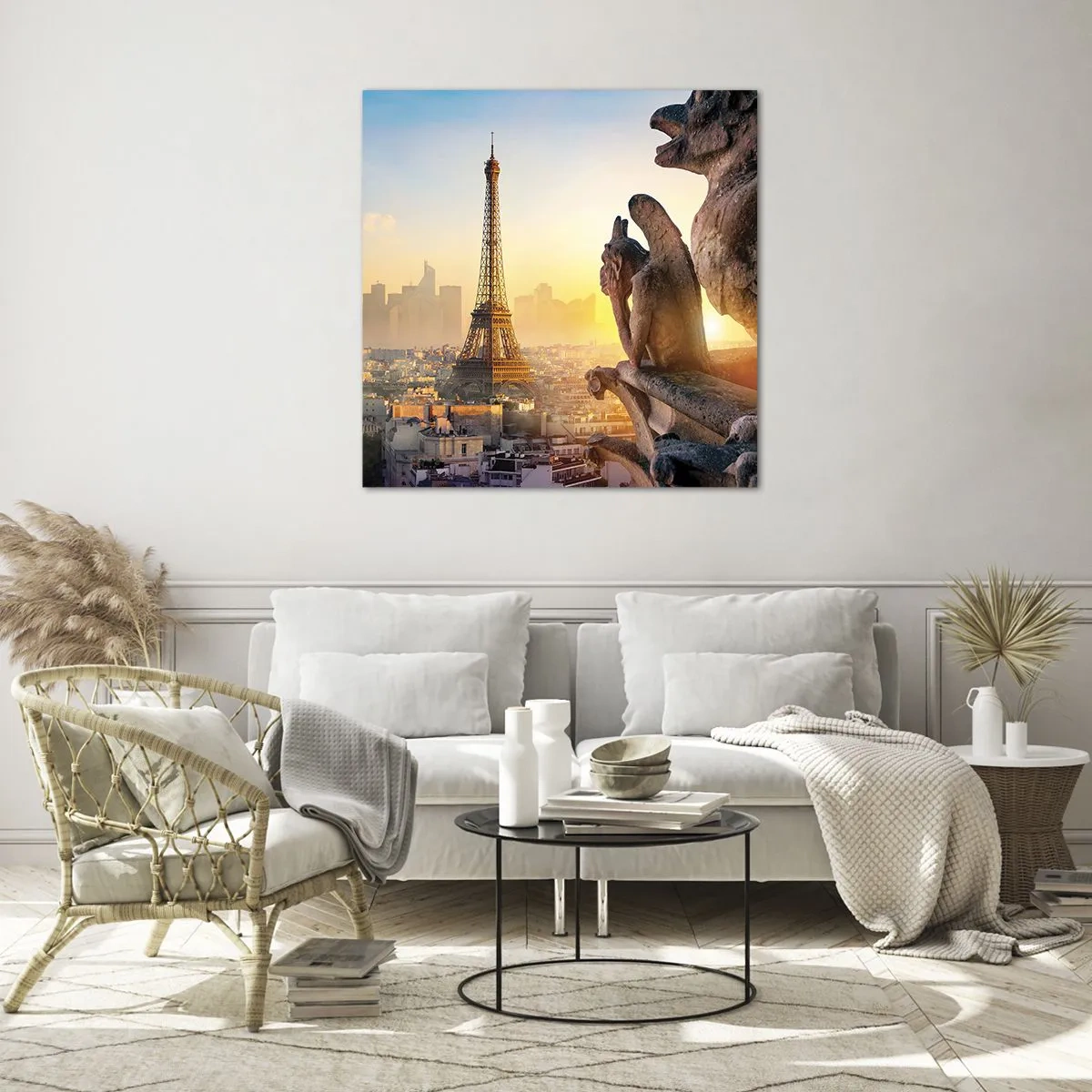 Impression sur verre - Image sur verre - Tellement de choses ont changés... - 40x40 cm