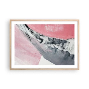 Affiche dans un chêne clair - Poster - Composition assortie - 70x50 cm