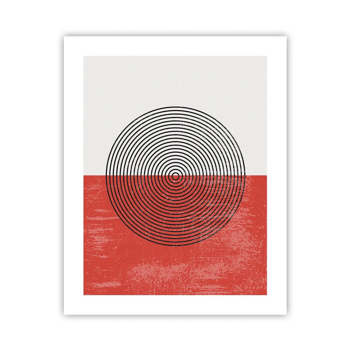 Affiche - Poster - Dans le mille - 40x50 cm