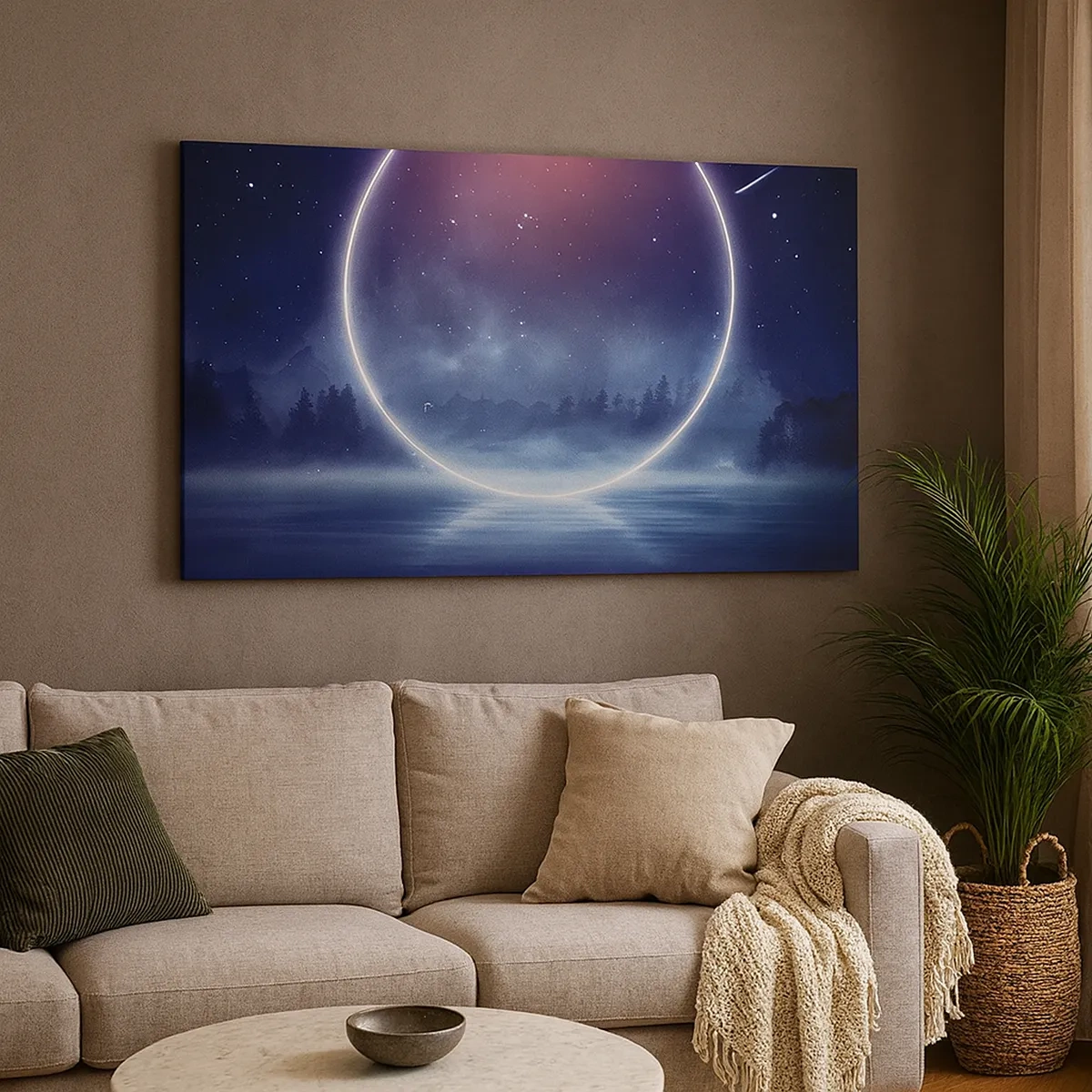 Impression sur toile - Image sur toile - Ils sont déjà là... - 30x30 cm