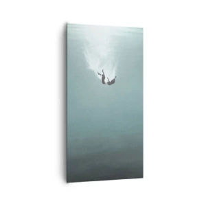 Impression sur toile - Image sur toile - Dans les bras de l'océan - 65x120 cm
