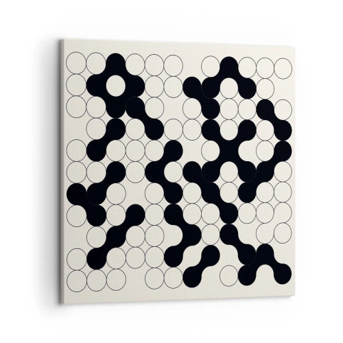 Impression sur toile - Image sur toile - Jeu chinois – variation - 50x50 cm