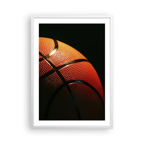 Affiche dans un cadre blanc - Poster - Belle comme une planète - 50x70 cm