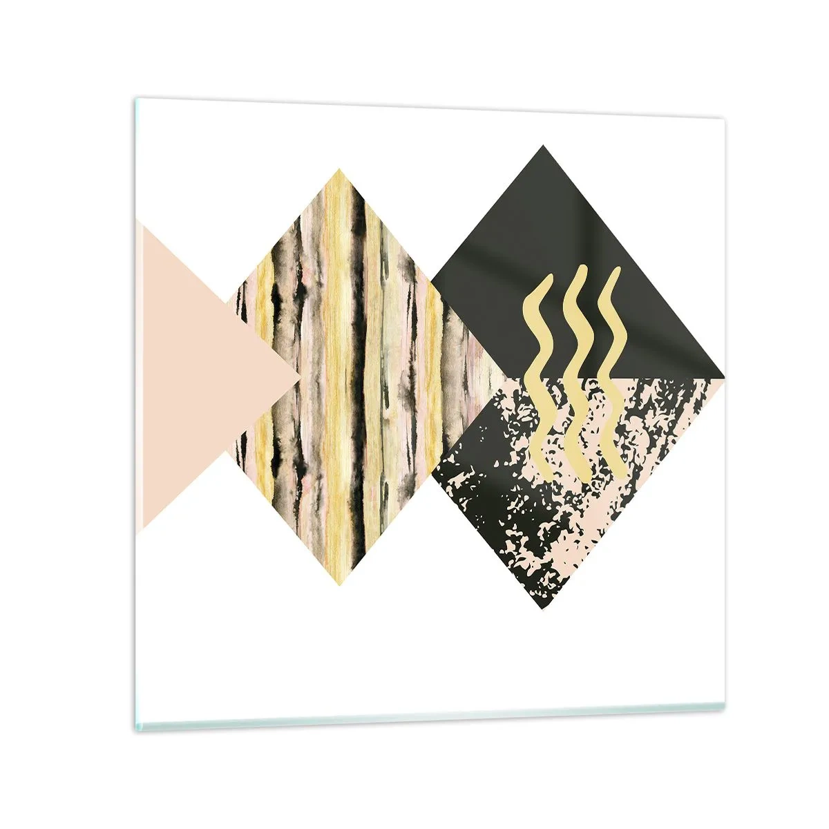 Impression sur verre - Image sur verre - Pas si simple - 40x40 cm