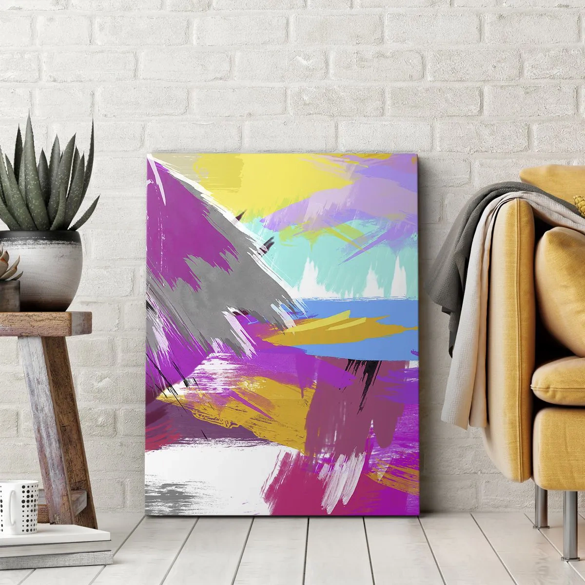 Impression sur toile - Image sur toile - Maz, maz, maz encore une fois - 65x120 cm