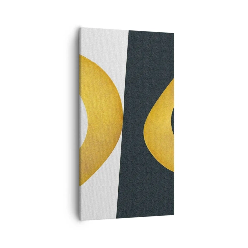 Impression sur toile - Image sur toile - Avant tout : l’or - 55x100 cm