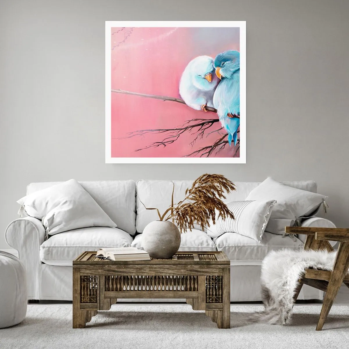 Affiche - Poster - Que dire de plus?... - 60x60 cm