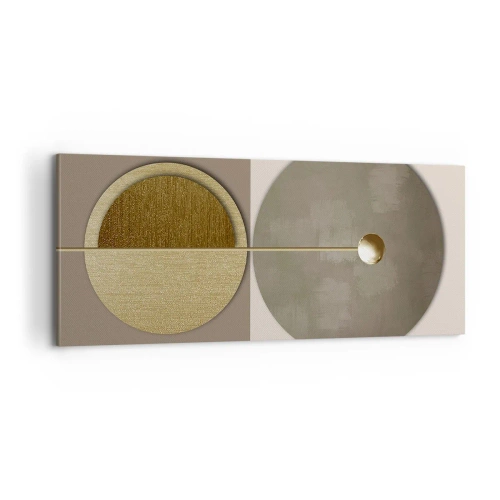 Impression sur toile - Image sur toile - Équilibre parfait - 100x40 cm