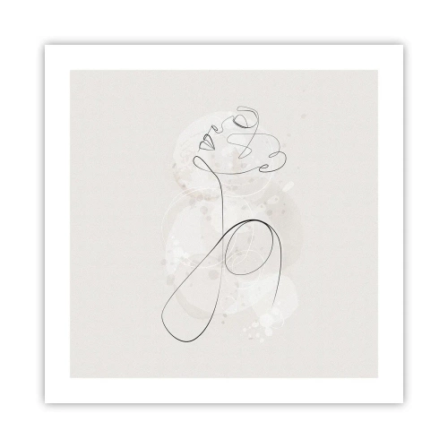 Affiche - Poster - Spirale de beauté - 50x50 cm
