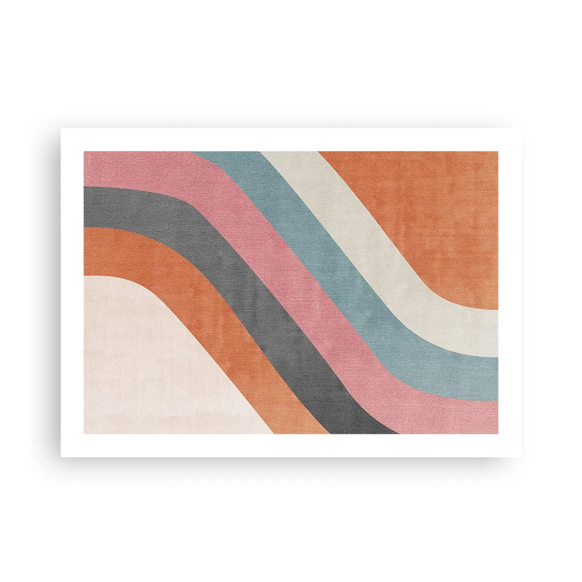 Affiche - Poster - Composition diagonale – mouvement - 70x50 cm