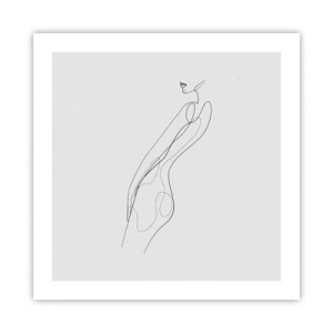 Affiche - Poster - Juste une promesse - 50x50 cm