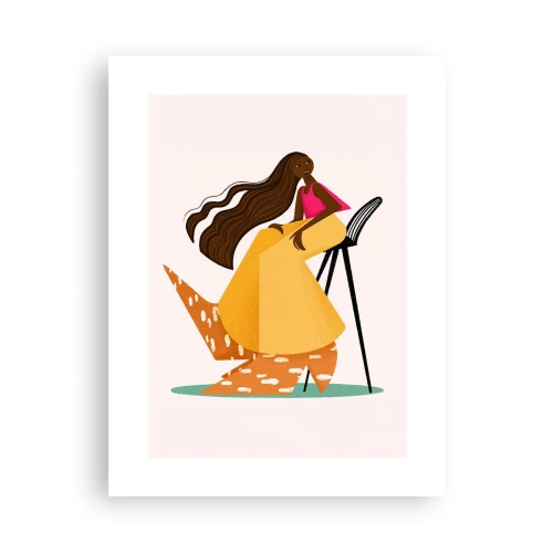 Affiche - Poster - La mode est aussi amusante - 30x40 cm