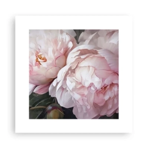 Affiche - Poster - Arrêté en pleine floraison - 30x30 cm