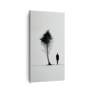 Impression sur toile - Image sur toile - Nous errons tous - 65x120 cm