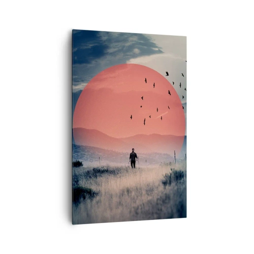 Impression sur toile - Image sur toile - Dans ses éléments - 80x120 cm