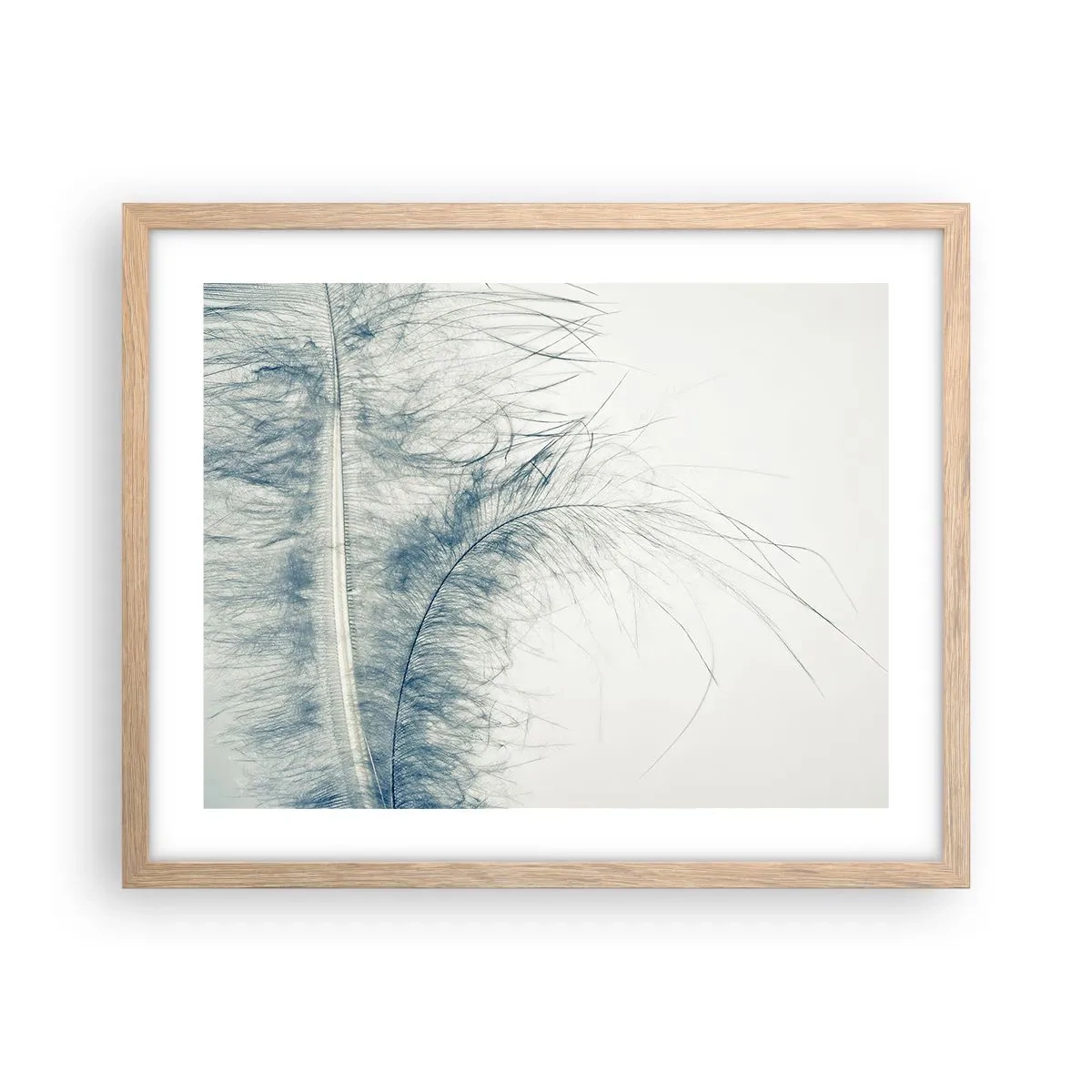 Affiche dans un chêne clair - Poster - Les sept natures - 50x40 cm