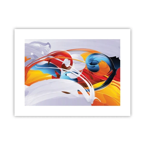 Affiche - Poster - La danse des éléments - 40x30 cm