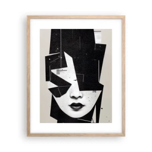 Affiche dans un chêne clair - Poster - Profondément caché - 40x50 cm