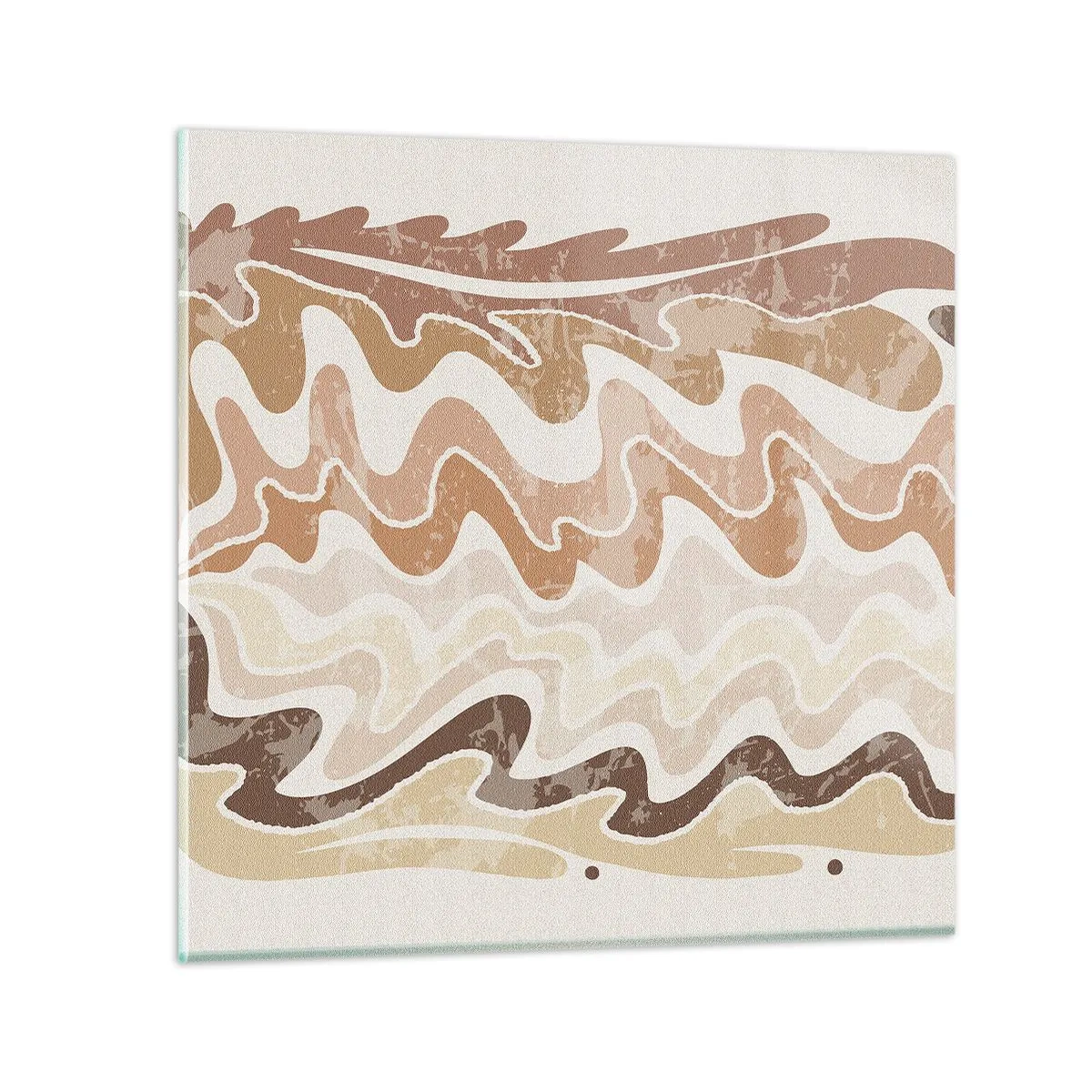 Impression sur verre - Image sur verre - Bonne énergie – bonnes émotions - 30x30 cm