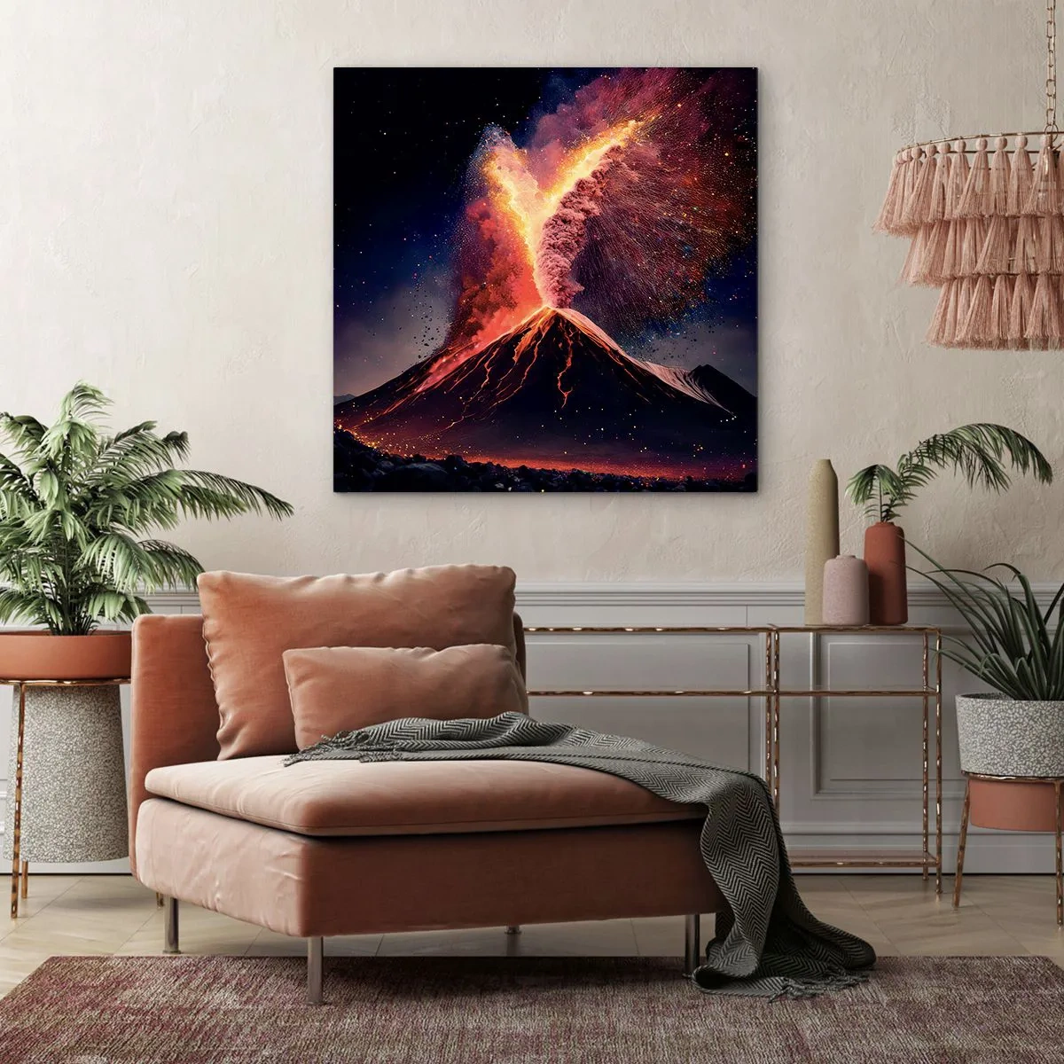 Impression sur toile - Image sur toile - Beauté et horreur - 60x60 cm