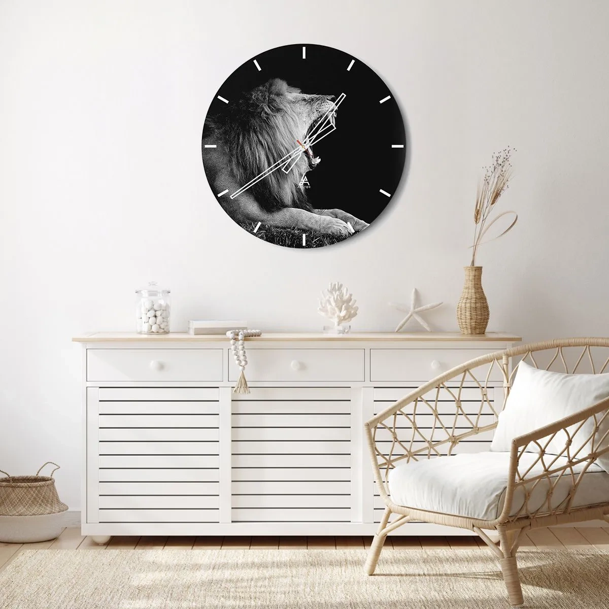 Horloge murale - Pendule murale - Sans aucun doute - 30x30 cm