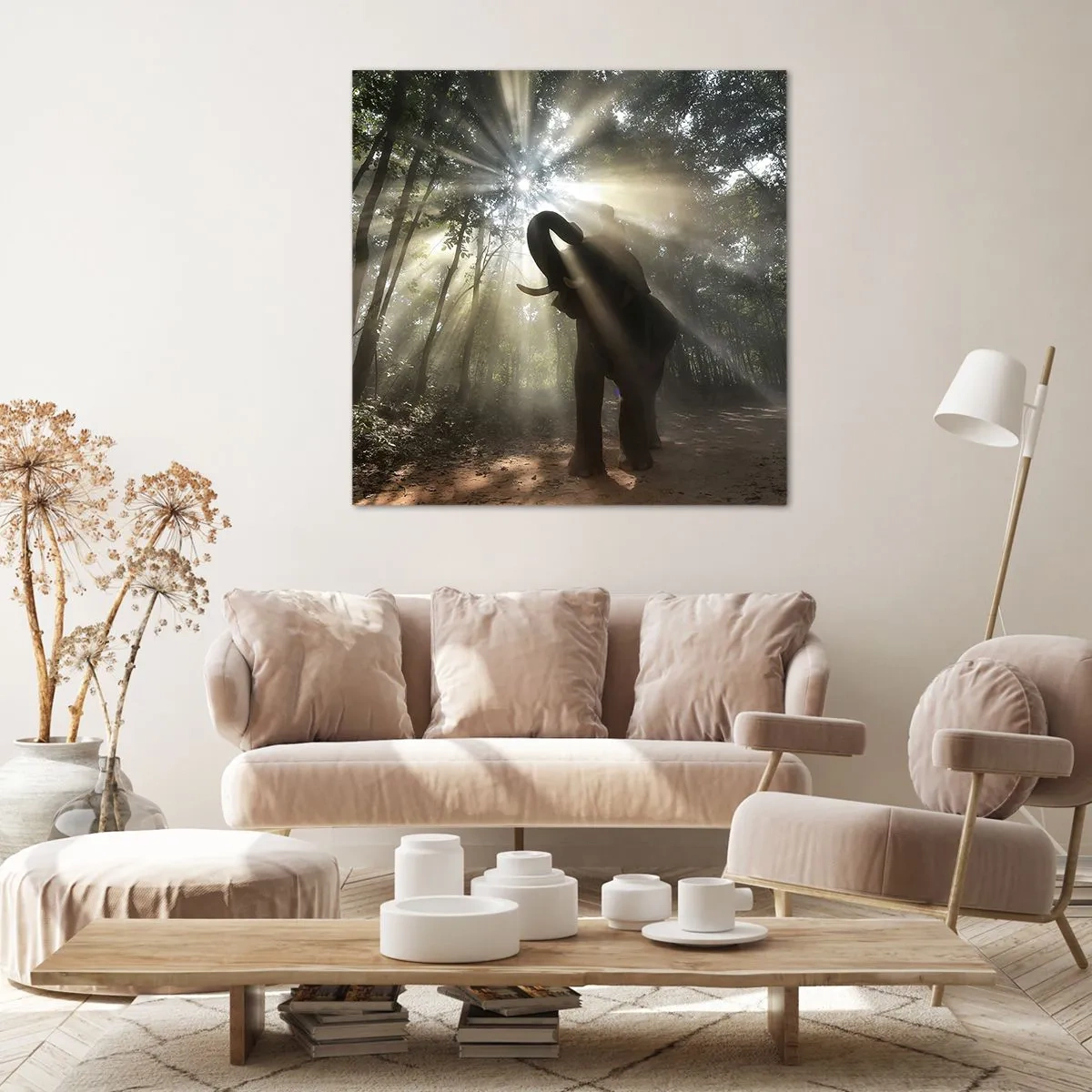 Impression sur toile - Image sur toile - Sous la bonne étoile - 50x50 cm