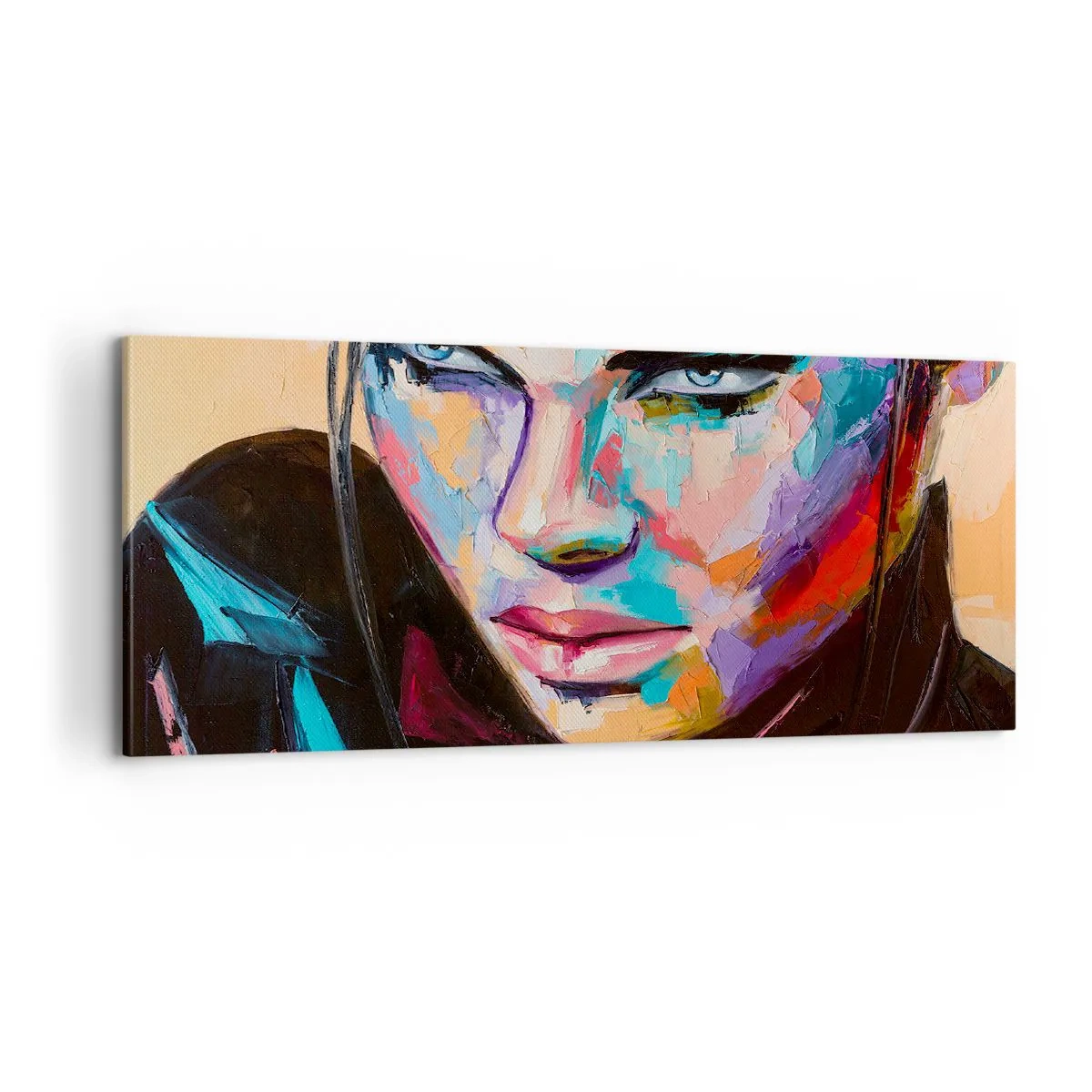 Impression sur toile - Image sur toile - Le coeur sauvageon - 100x40 cm