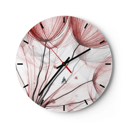 Horloge murale - Pendule murale - Avant le départ - 40x40 cm