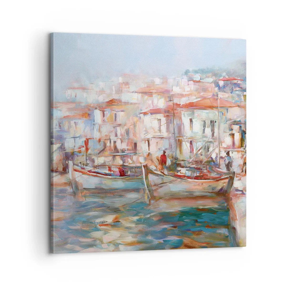 Impression sur toile - Image sur toile - Vacances pastelles - 60x60 cm