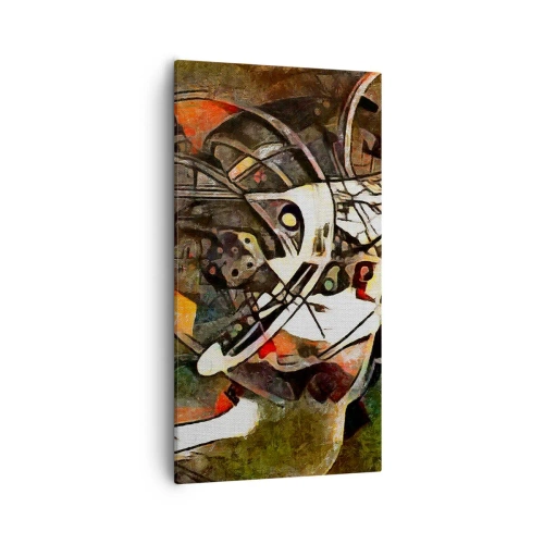 Impression sur toile - Image sur toile - Vous entendez le mouvement ? - 55x100 cm