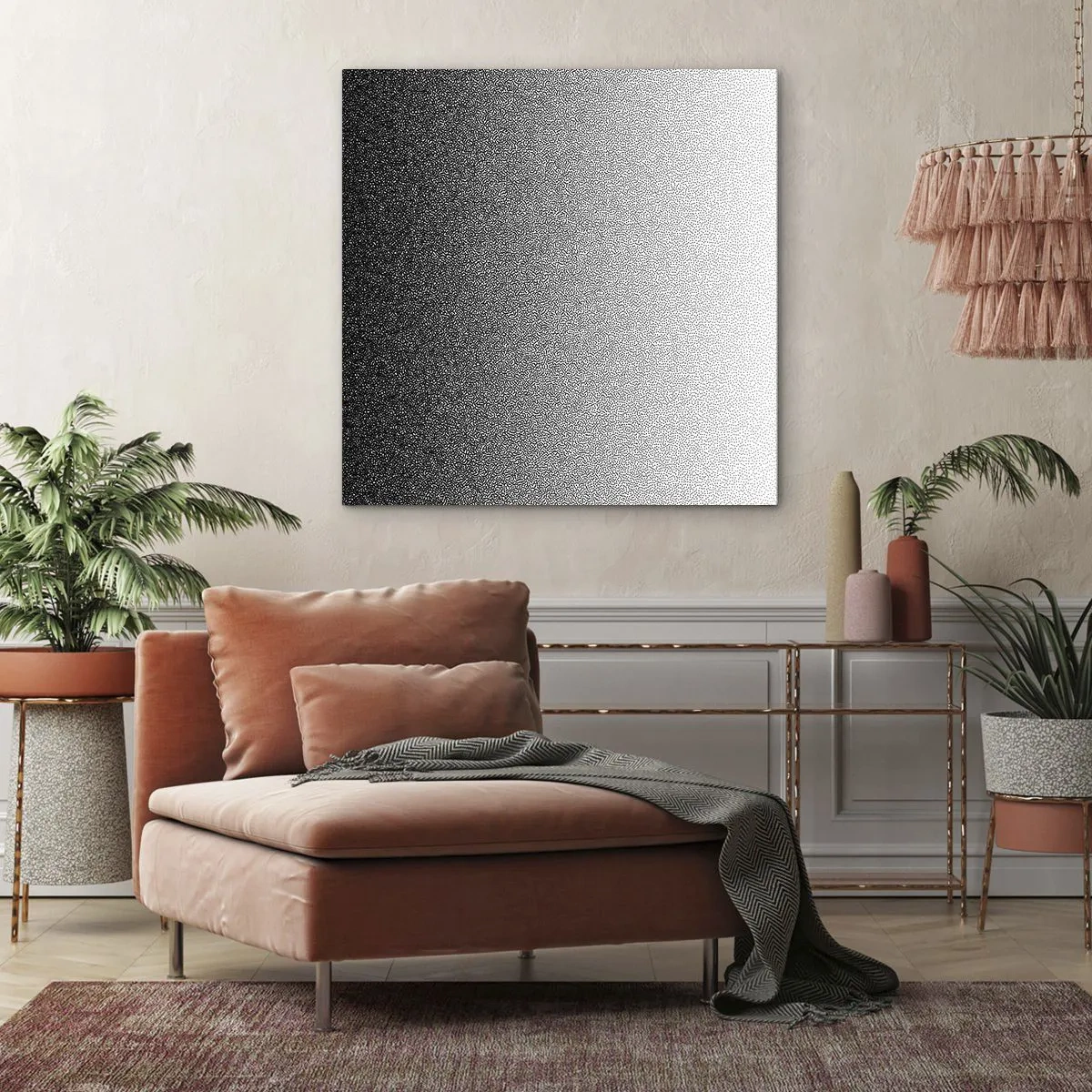 Impression sur toile - Image sur toile - Du coté de la lumière - 60x60 cm