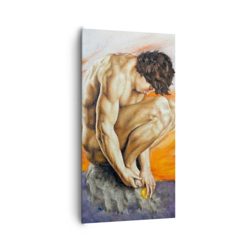 Impression sur toile - Image sur toile - Plongé dans ses pensées - 65x120 cm