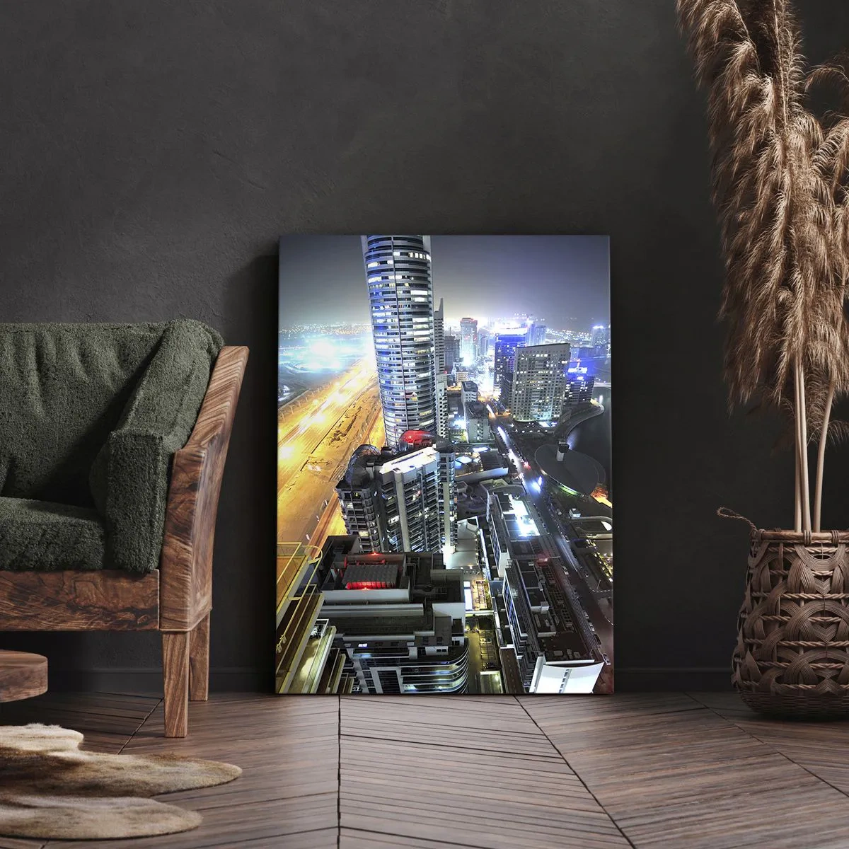 Impression sur toile - Image sur toile - Un miracle dans le désert - 45x80 cm