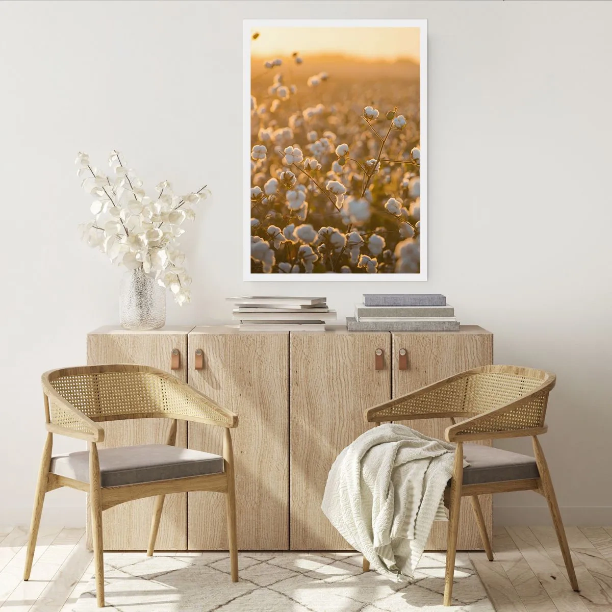 Affiche - Poster - Champ moelleux - 30x40 cm